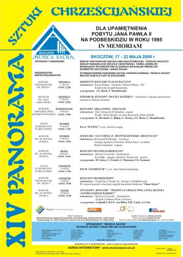 Plakat XIV 2009