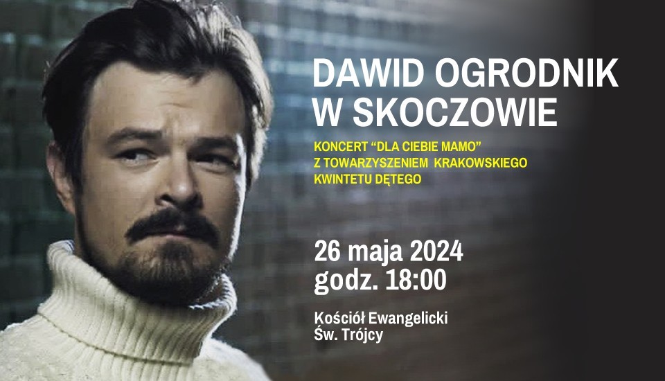 Plakat Dawid Ogrodnik